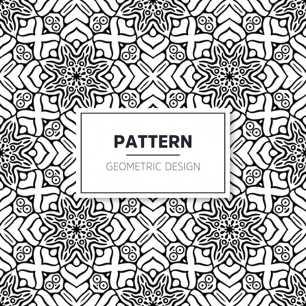 Seamless mandala pattern.