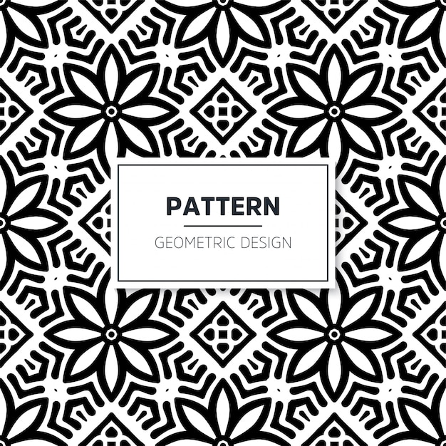 Seamless mandala pattern.