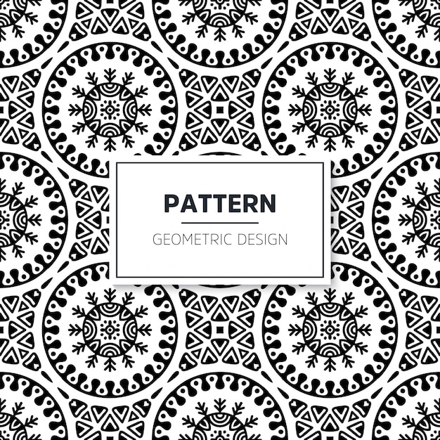 Seamless mandala pattern.