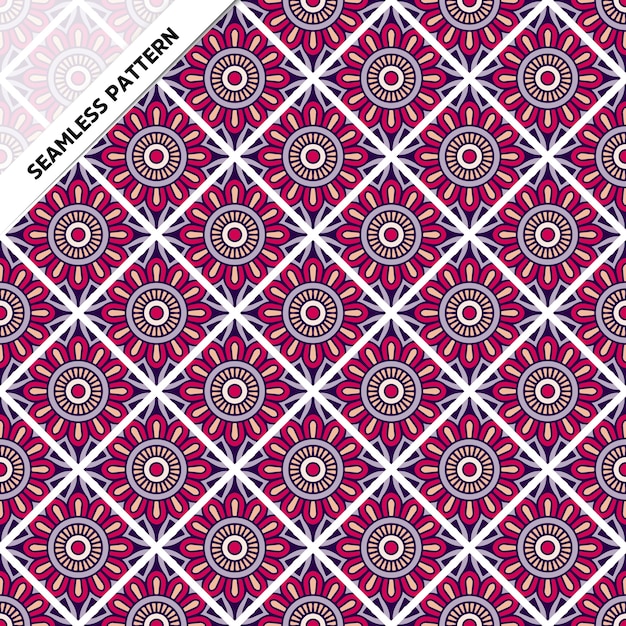 Seamless mandala pattern 