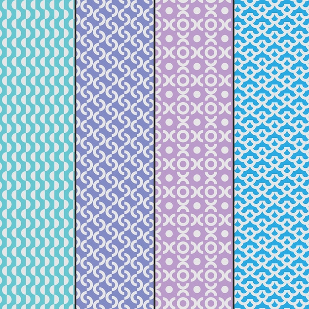 Vector seamless minimal pattern background