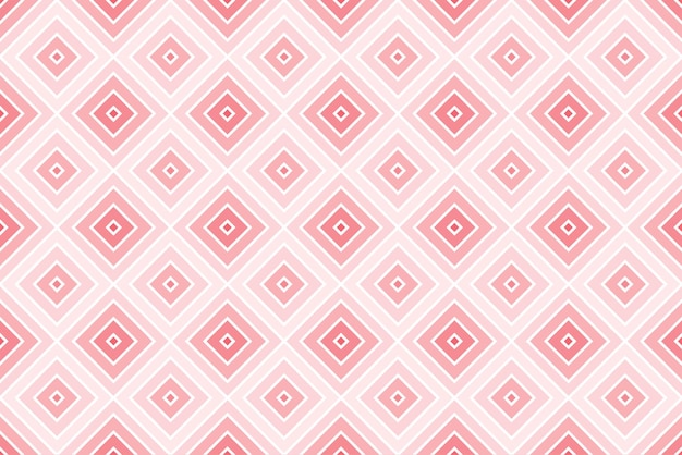 Seamless modern red geometric shape background