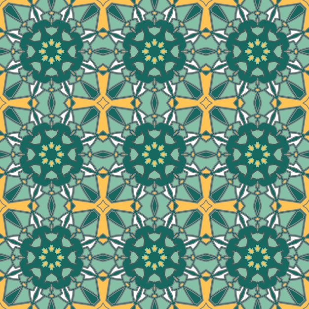 Seamless mosaic pattern