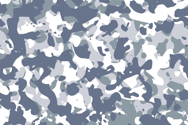 Seamless navy camouflage seamless pattern blue texture