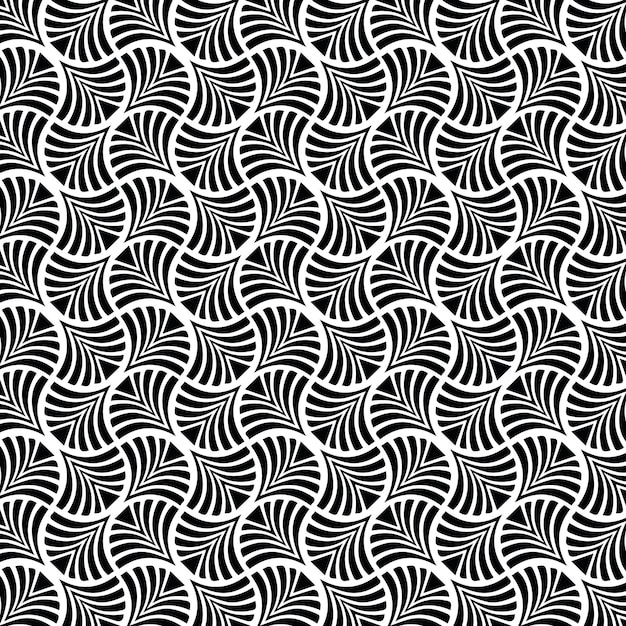 Vector seamless optical illusion pattern