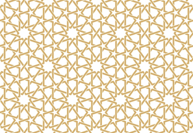 Vector seamless original pattern in authentic arabian style