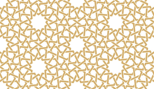 Vector seamless original pattern in authentic arabian style