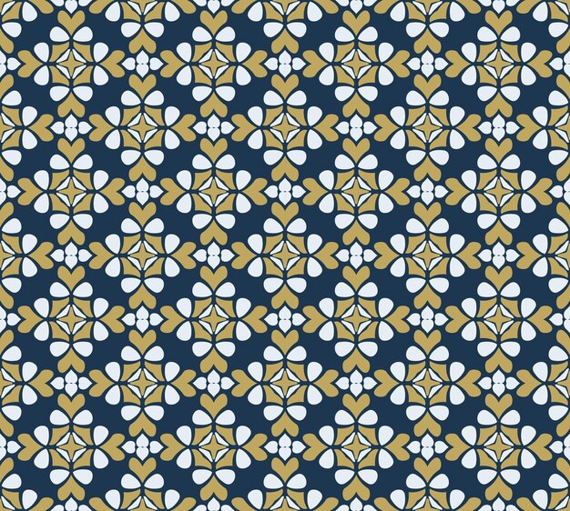 Vector seamless ornament pattern vector illustration