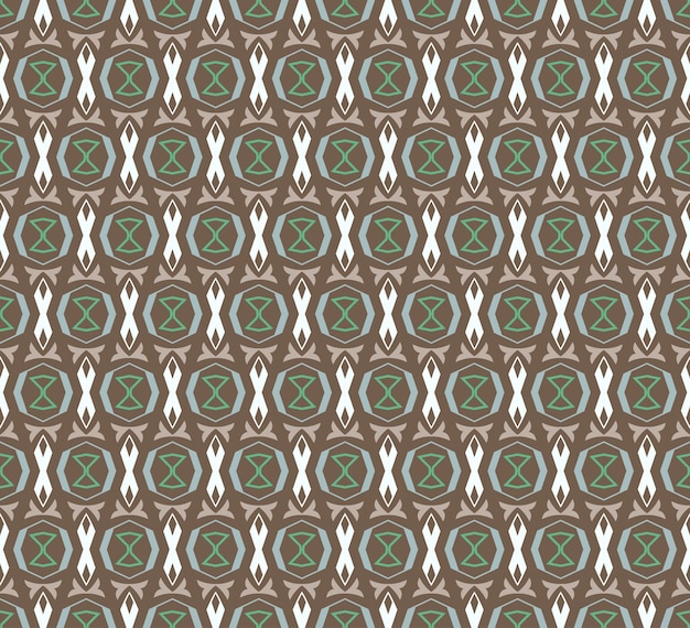 Seamless ornament pattern vector illustration