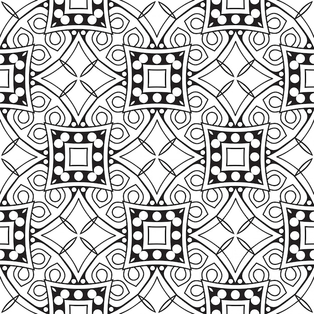 Vector seamless ornament pattern