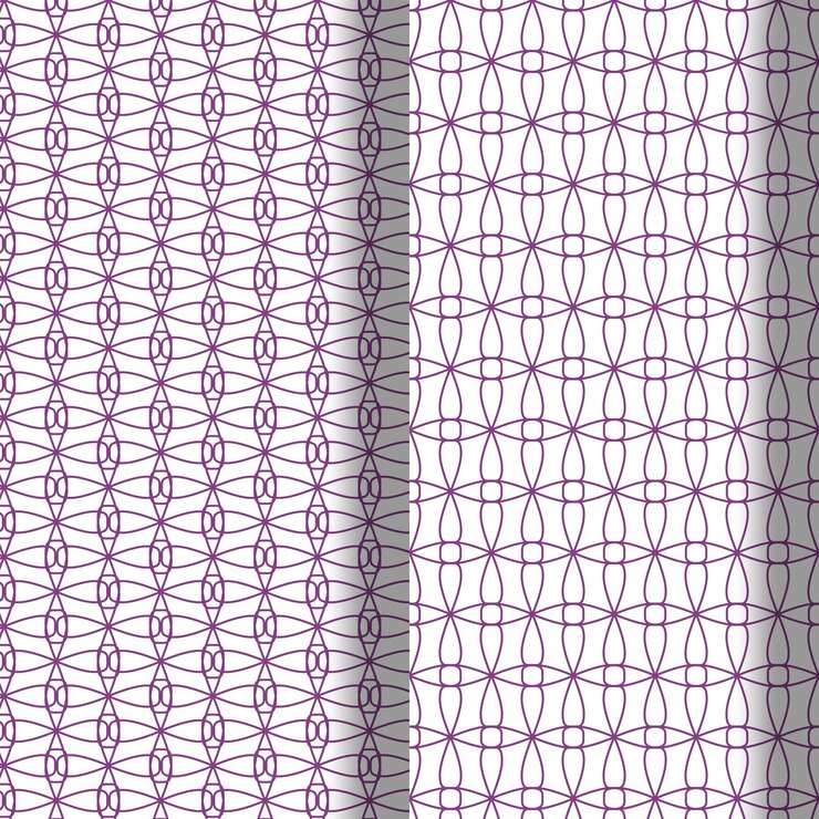 Vector seamless ornamental vector patterns background