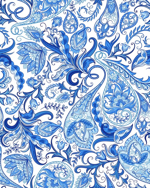 Seamless Paisley Pattern