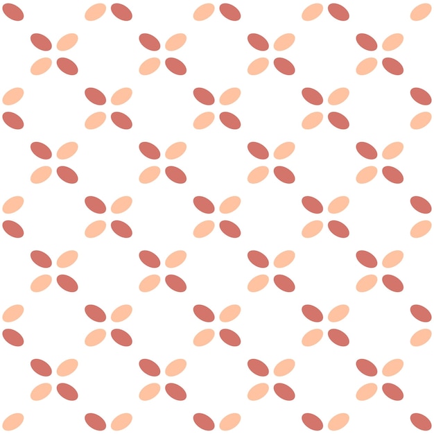 웹사이트 월페이퍼 패브릭 옷 포장을 위한 갈색 베이지색 꽃의 원활한 파스텔 패턴