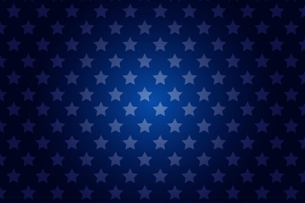 Vector seamless pattern abstract american flag background design