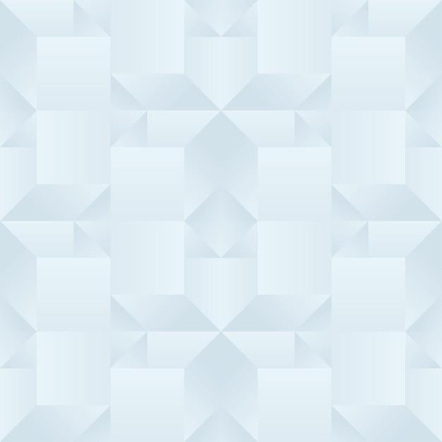 seamless pattern abstract geometric background with futuristic architectural motif white background repeating texture with a pattern of volumetric cubes and square shapes vector design element