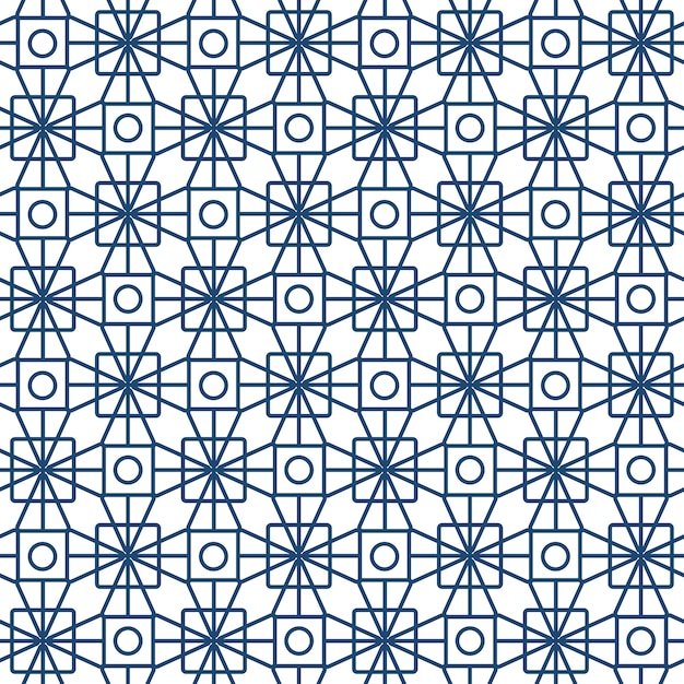 Seamless Pattern Abstract Patchwork 