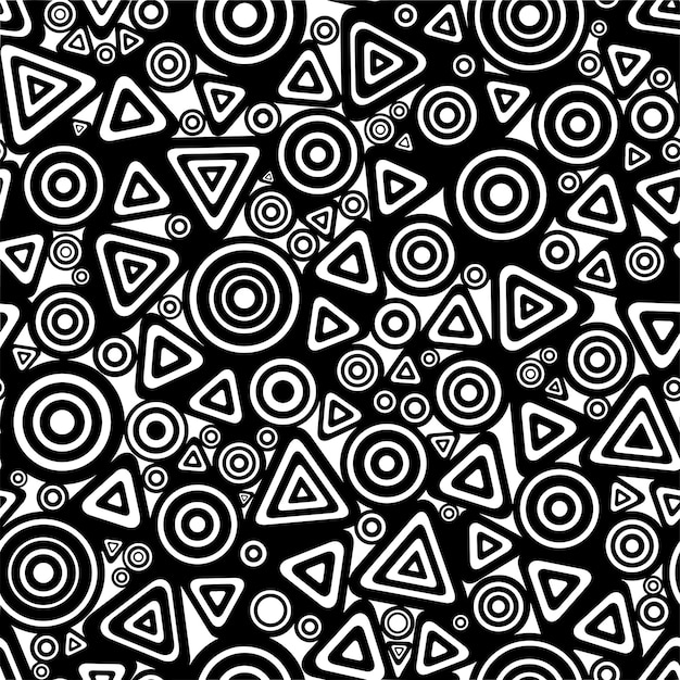 Seamless pattern. Abstract Repeating geometric