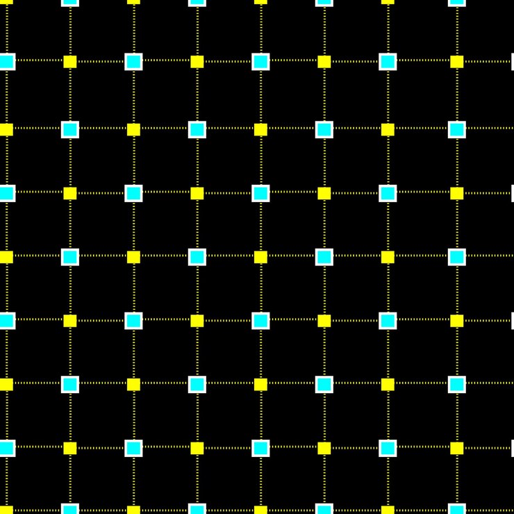 Vector seamless pattern a abstract vector background