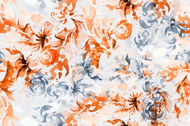 Seamless pattern abstract with watercolor for designing fabric and wallpapersAbstract background