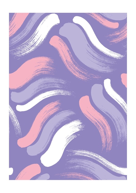 Seamless pattern abstraction creative backgrounds vector illustration in flat style