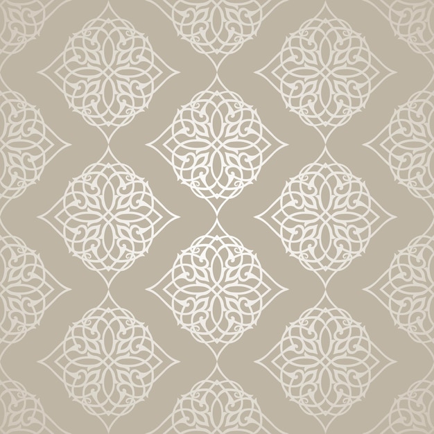 Seamless pattern background in Arabian style
