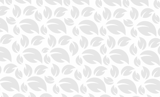 seamless pattern background of leaves and plants