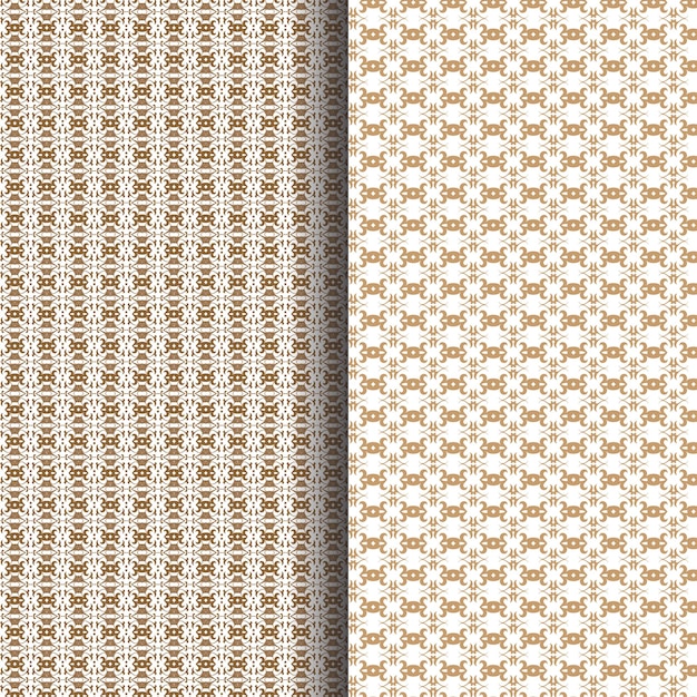 seamless pattern background set