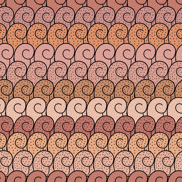 Seamless pattern background with abstract waves Sea pattern
