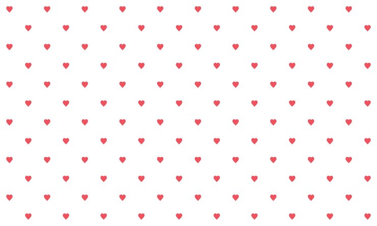 Vector seamless pattern background with hearts love concepts abstract texture design