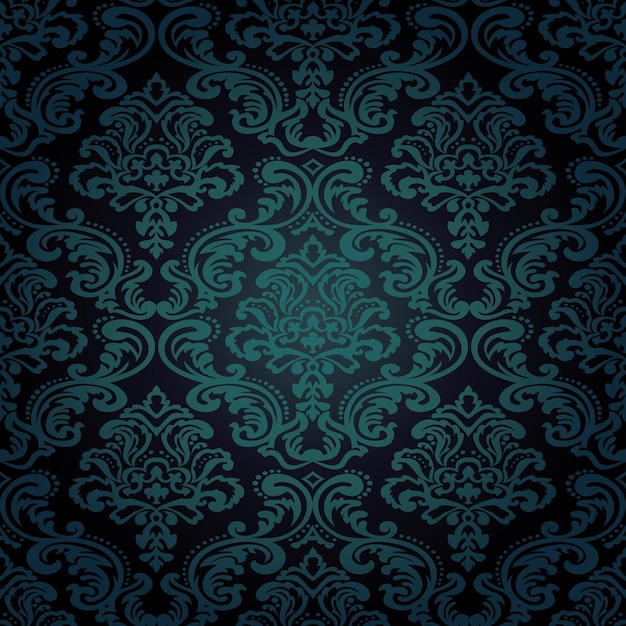 Vector seamless pattern backgrounddamask wallpaper