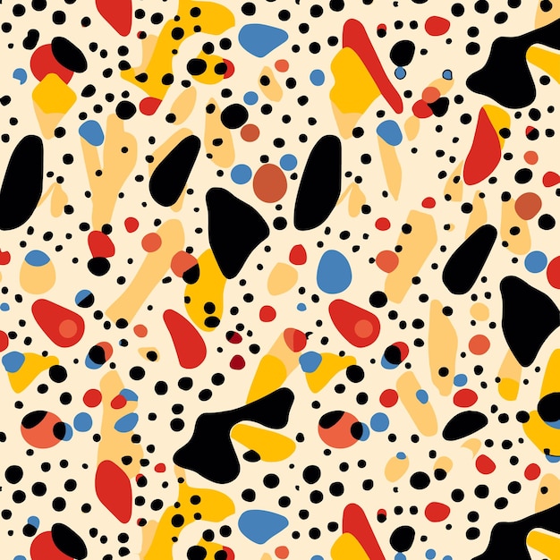 Seamless pattern based on abstract