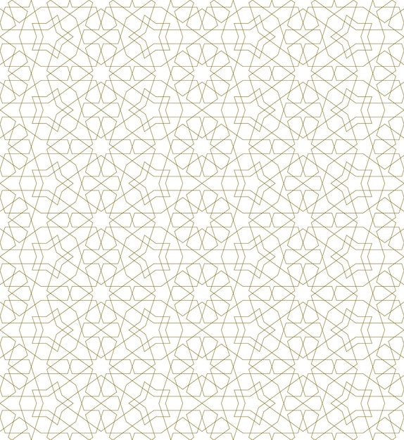 Vector seamless pattern based on traditional islamic art.