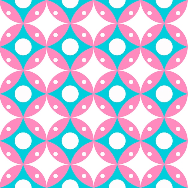 Seamless pattern in the Bauhaus style