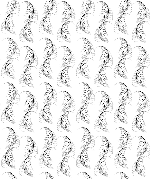 Vector seamless pattern beautiful elegant design for fabric and wallpaper