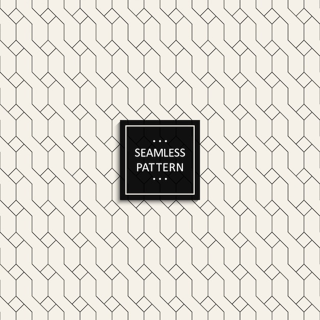 Seamless pattern of black grid