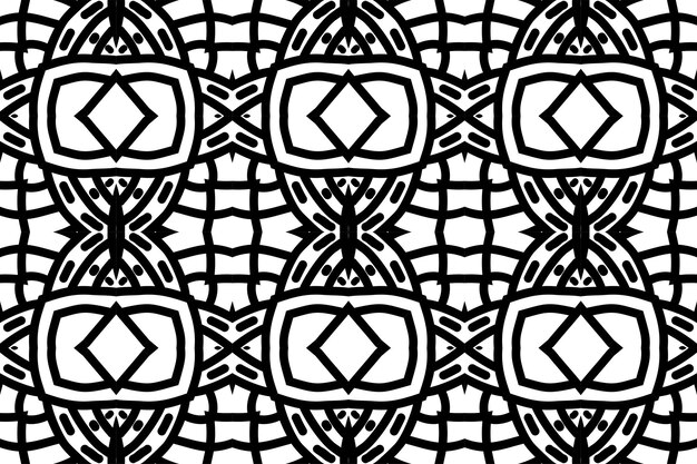 원활한 패턴입니다. 흑백 단순 배경.