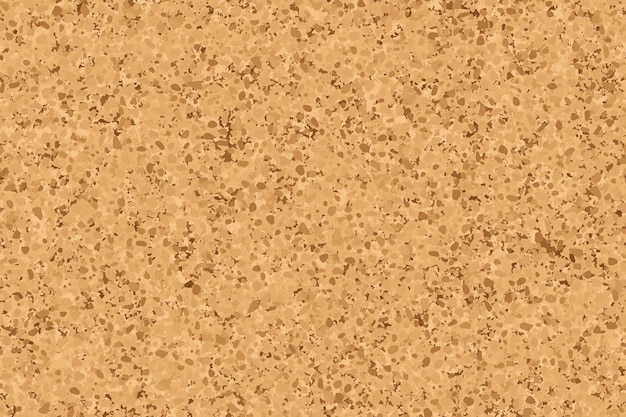 Vector seamless pattern of brown corkboard texture cork board for pinning notes