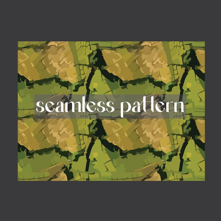 Vector seamless pattern camouflage seamless pattern abstract vector background