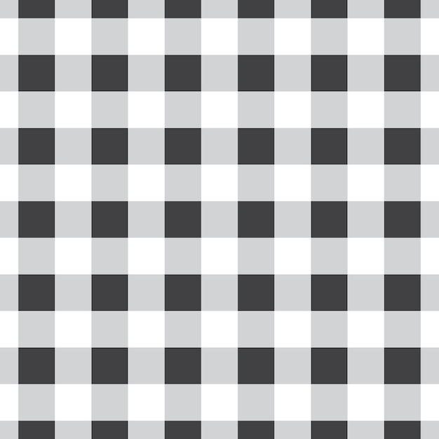 Seamless pattern of checkered plaid texture