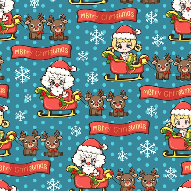 Seamless pattern christmas1