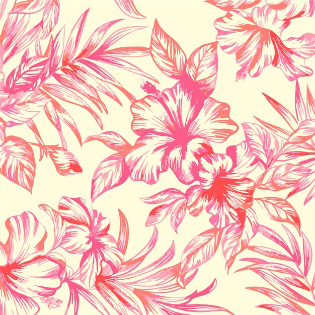 seamless pattern of cocoa pods and flowers on dark background showcasing botanical elements