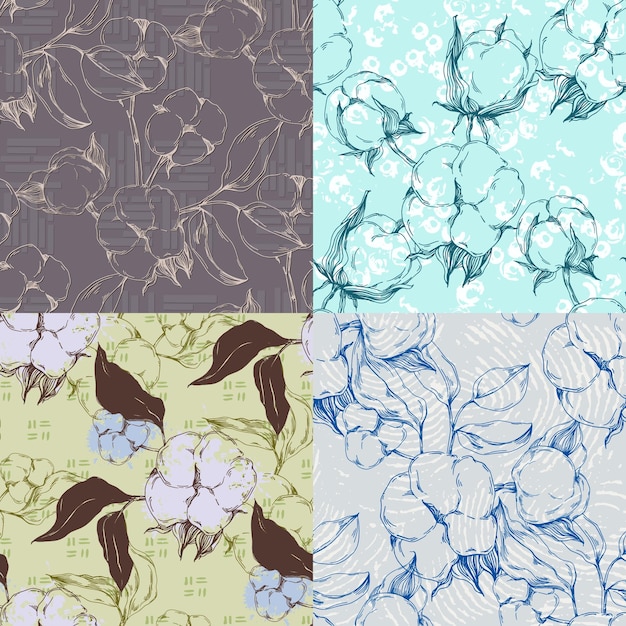 Seamless pattern cotton