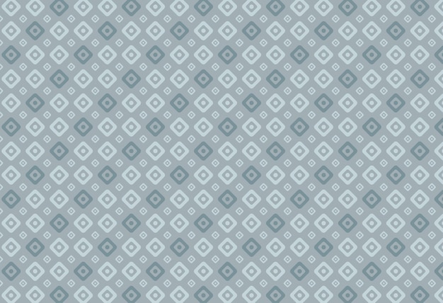 Seamless Pattern Created from Rounded Rhombuses