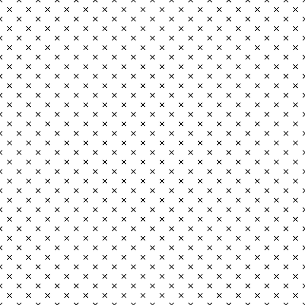 Seamless pattern crosses geometric background