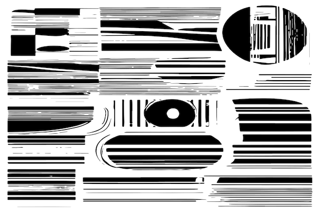 бесшовный узор темный графический дизайн вектор или черно-белая текстура иллюстрация