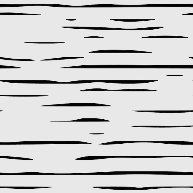 Seamless pattern, dark horizontal stripes on a gray background, grunge style