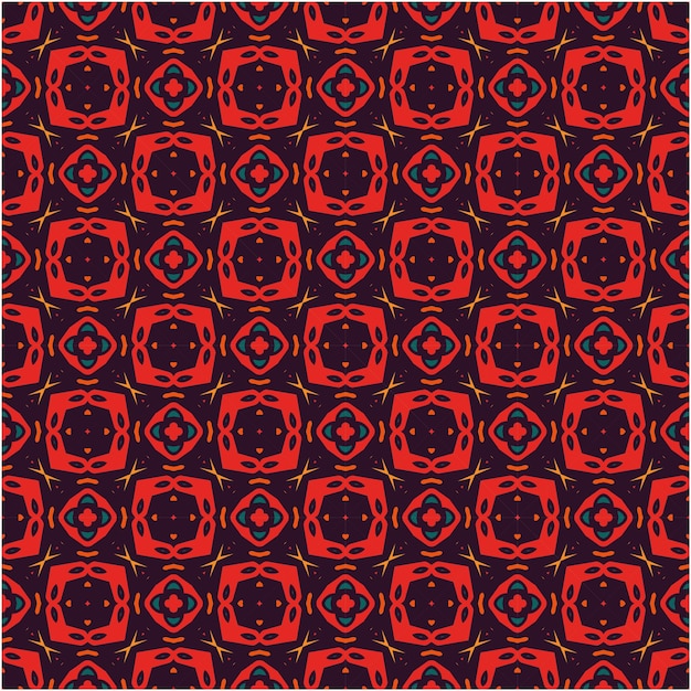 Seamless pattern design abstract style