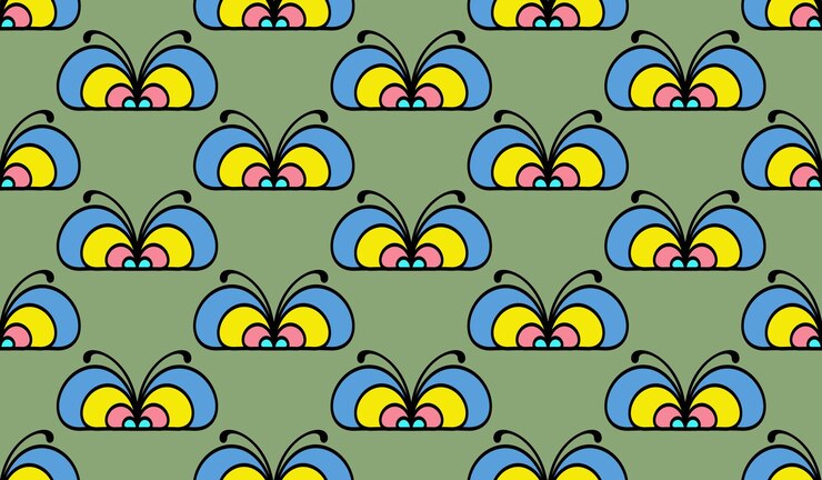 Vector seamless pattern design vector
