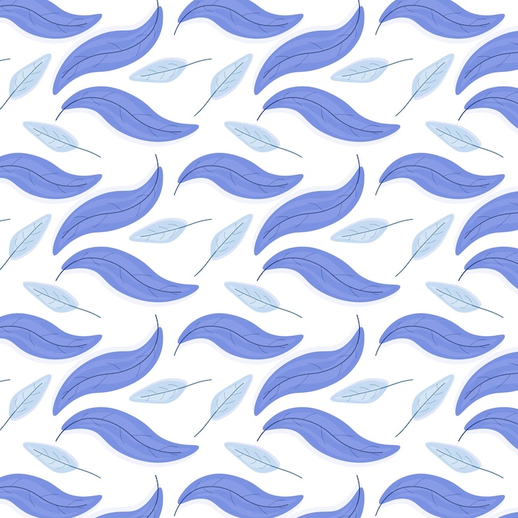 Vector seamless pattern eps jpeg ai blue mistic