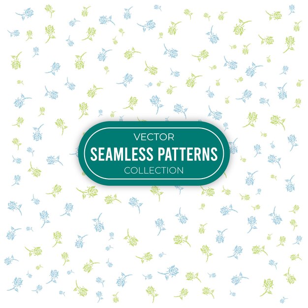 Vector seamless pattern flat vector design texture